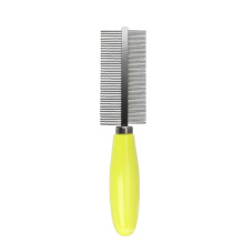 Double Sided Stainless Steel Pin Pet Removal Comb